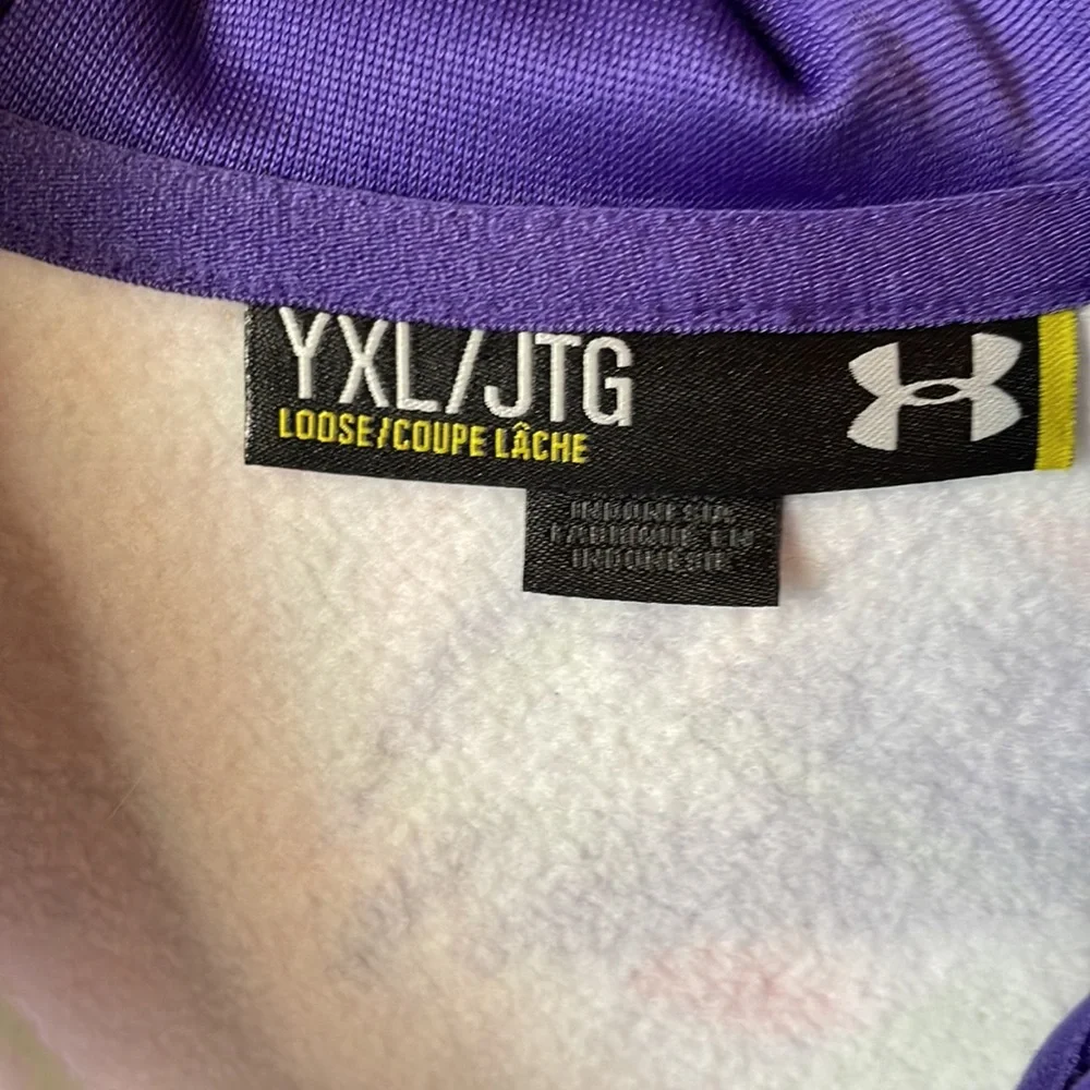 Under Armour Big Girls Size XL Full Zip Jacket Youth